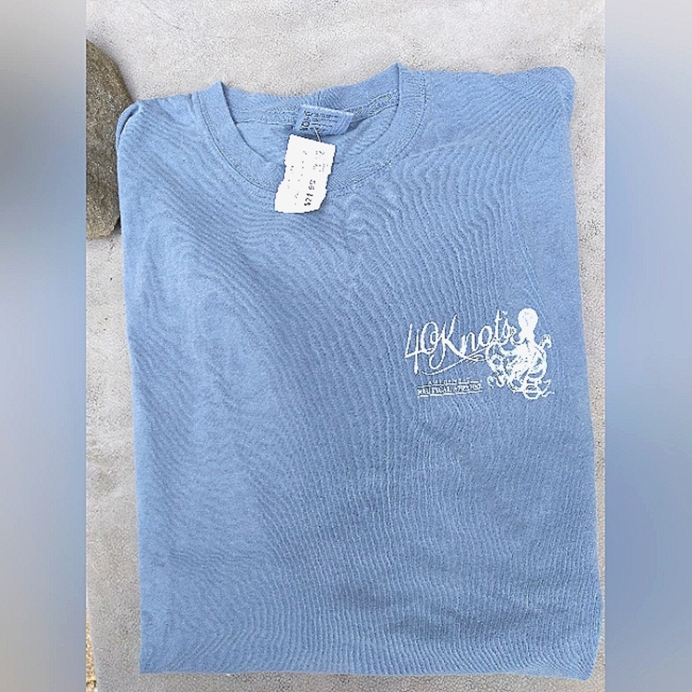 Blue 40 Knots Graphic T-Shirt